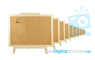 Cork Boards Stock Photo