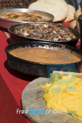 Corn Bread Stock Photo