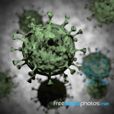 Coronavirus Covid-19 Sars, Sars-cov, Sars Cov, Virus 2020 , Mers… Stock Photo