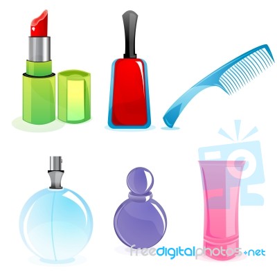 Cosmetics Stock Image