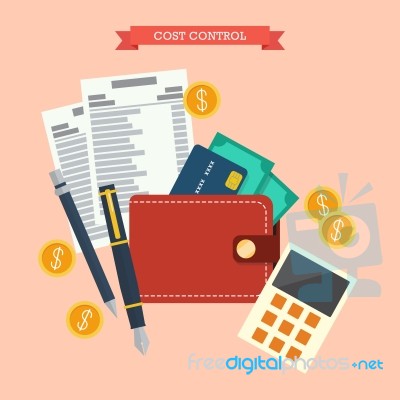 Cost Control Concept Stock Image