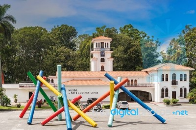 Costarican Art Museum In Capital City San Jose Stock Photo