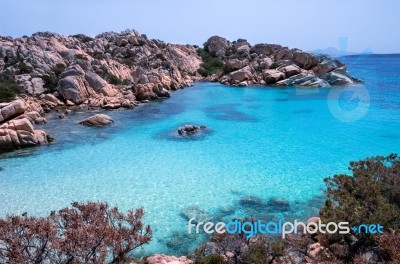 Coticcio Bay, Sardinia Stock Photo