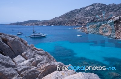 Coticcio Bay, Sardinia Stock Photo