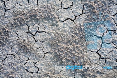 Cracked Soil Background Stock Photo