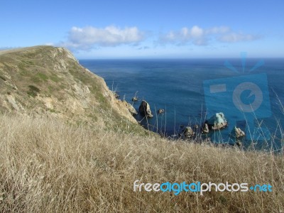 Craggy Coast Stock Photo