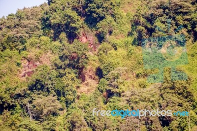 Crater Pan In Marsabit Kenya Stock Photo