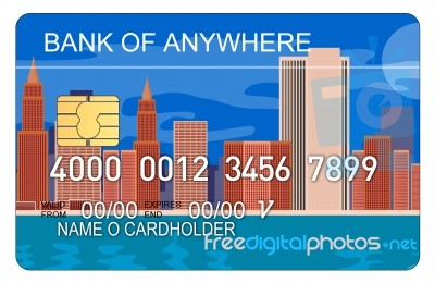 Credit Card Stock Image