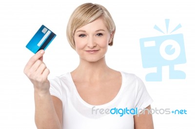 Credit Card, My Shopping Partner Stock Photo