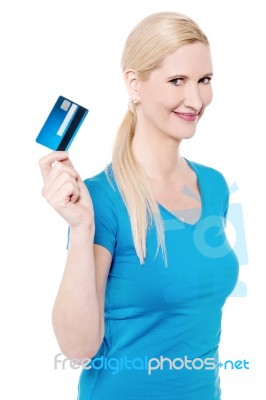 Credit Card, My Shopping Partner! Stock Photo