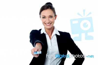 Credit Card, Payment Made Easy ! Stock Photo