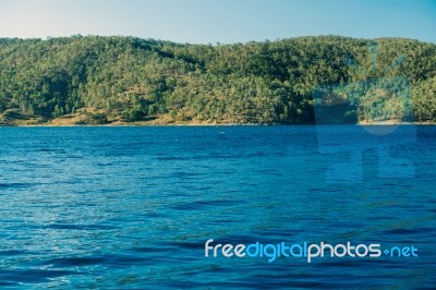 Cressbrook Dam In Biarra, Queensland Stock Photo