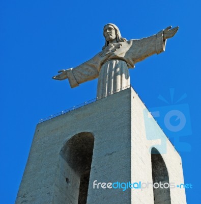 Cristo Rei Stock Photo