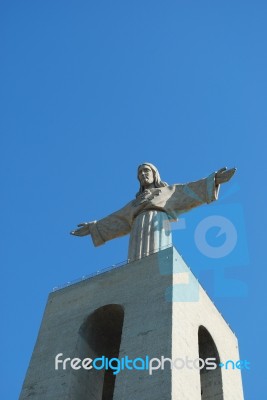 Cristo Rei In Lisbon Stock Photo