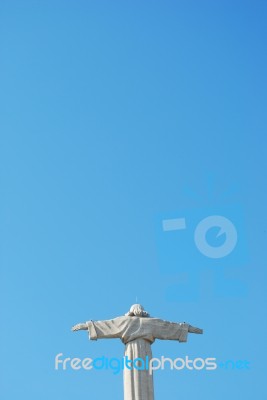 Cristo Rei In Lisbon Stock Photo