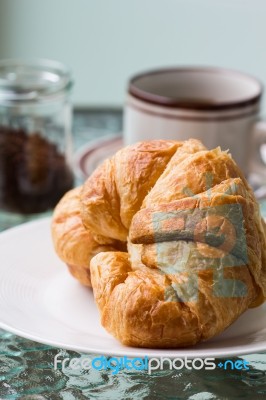 Croissant Stock Photo