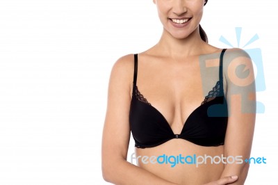 Cropped Image Of Sensual Woman Stock Photo