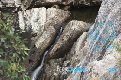 Crows Nest Falls During The Day Stock Photo