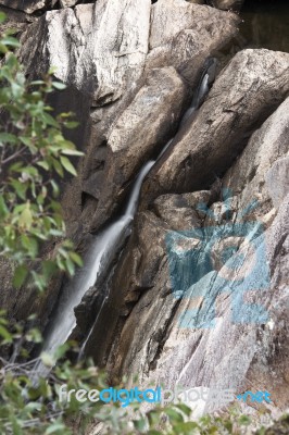 Crows Nest Falls During The Day Stock Photo