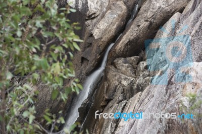 Crows Nest Falls During The Day Stock Photo