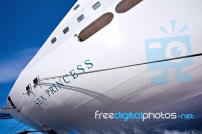 Cruise Ship Stock Photo