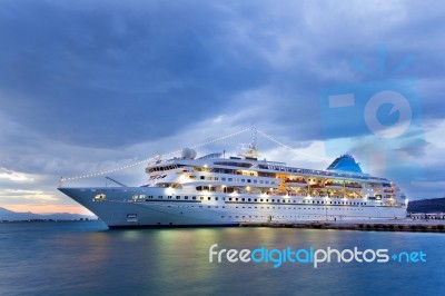 Cruise Ship Stock Photo