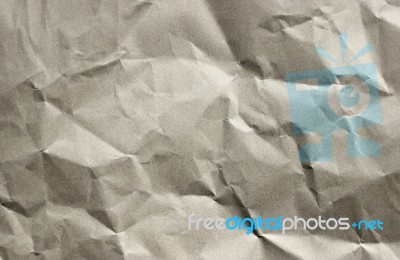 Crumpled Paper, Brown Paper, Crumpled Paper Texture, Crumpled Paper Backgrounds Stock Photo