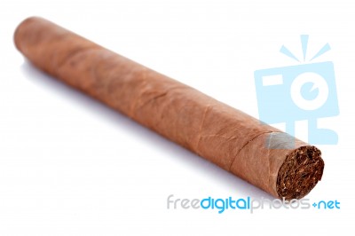 Cuban Cigar Stock Photo