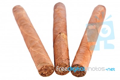 Cuban Cigar Stock Photo