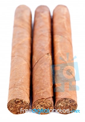 Cuban Cigar Stock Photo