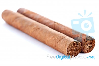 Cuban Cigars Stock Photo