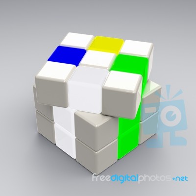 Cube Stock Image