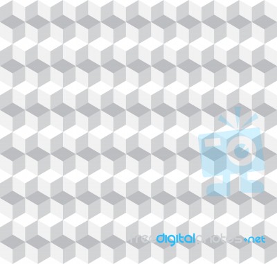 Cubic Seamless Pattern Background Stock Image