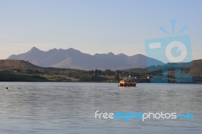 Cuillin Hills Stock Photo