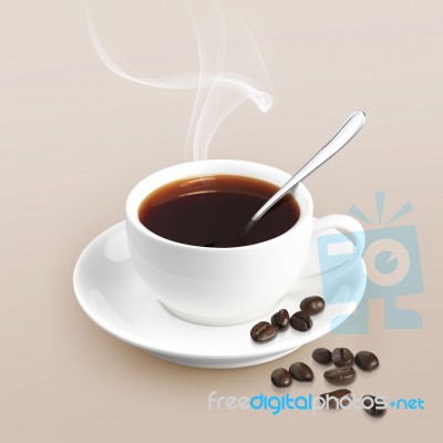 Cup Of Coffee Stock Photo