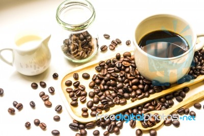 Cup Of Espresso Stock Photo