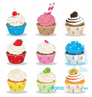 Cupcake Stock Image