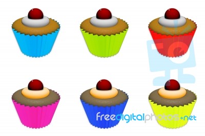 Cupcakes Stock Image