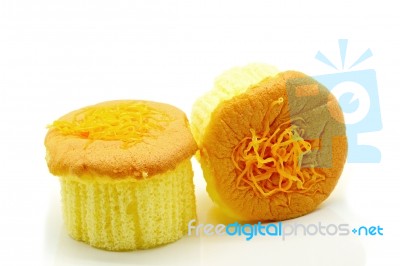 Cupcakes Isolated Stock Photo