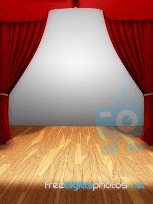 Curtain Stock Image