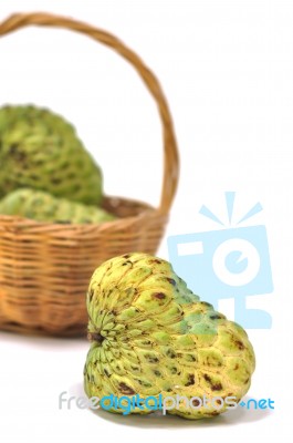 Custard Apple Stock Photo