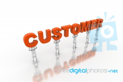 Customer Stock Image