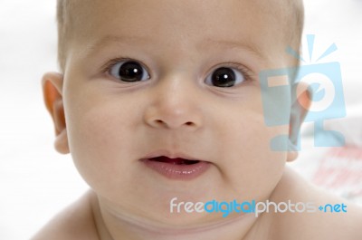 Cute Baby Stock Photo