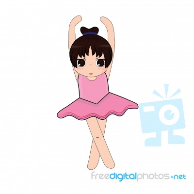 Cute Ballet Stock Image