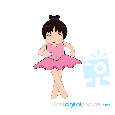 Cute Ballet Stock Image