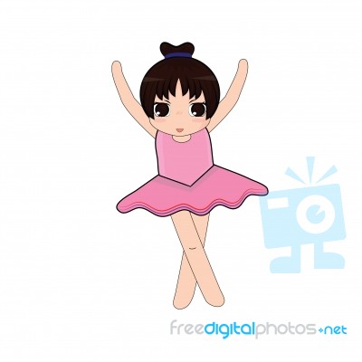 Cute Ballet Stock Image