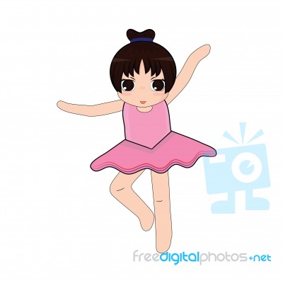 Cute Ballet Stock Image