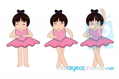 Cute Ballet Stock Image