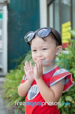 Cute Girl Stock Photo