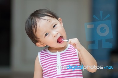 Cute Girl Stock Photo